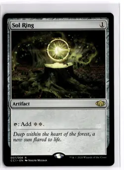 Sol Ring Commander Collection: Green 7 LP x1 MTG Magic: the Gathering - Image 1
