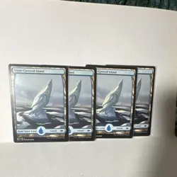 Snow-Covered Island Magic The Gathering 251/254 x4 Modern Horizons MTG - Image 1