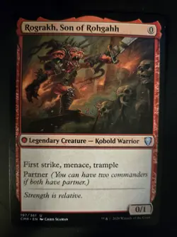 Rograkh, Son of Rohgahh NM Commander Legends MTG FREE SHIPPING - Image 1