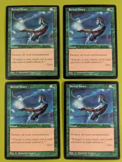 Serene Heart x4 Mirage 4x Playset Magic the Gathering MTG - Image 1