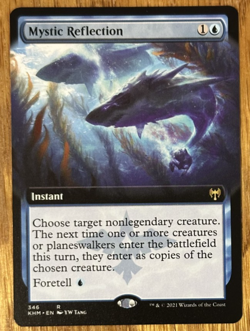 MTG Kaldheim, Mystic Reflection - Extended Art - Image 1