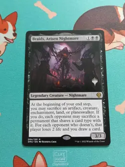 MTG Magic the Gathering - Braids, Arisen Nightmare - Promo Pack DMU - Image 1