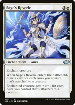MTG - Sage's Reverie - J22 058 - Jumpstart 2022 - Magic - Image 1