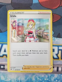 Pokemon TCG - Irida 147/189 - Holo Rare Trainer Card - Astral Radiance - NM - Image 1