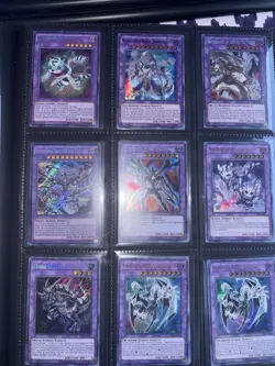 Yu-Gi-Oh Binder Collection 250+ Cards Ultra Pro Soft Leather Binder - Image 1