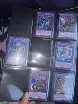 Yu-Gi-Oh Binder Collection 250+ Cards Ultra Pro Soft Leather Binder - Image 4
