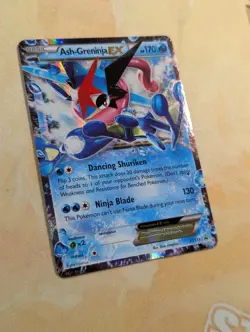 Pokemon TCG Ash-Greninja EX XY Black Star Promo XY133 Holo Card TCG Regular Size - Image 5