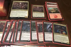 Magic the Gathering MTG Commander 2017 Vampiric Bloodlust English Deck Open Used - Image 3