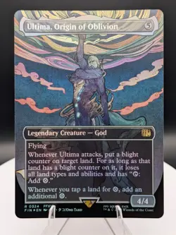 Ultima, Origin of Oblivion (Borderless) Regular Rare Final Fantasy MTG (NM) - Image 1