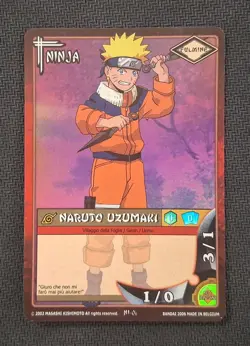 NARUTO CARD GAME Naruto Uzumaki NI-01 FOIL - Image 1