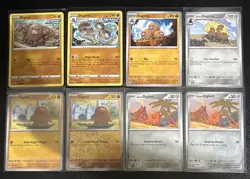 Pokemon TCG Diglett/Alolan Diglett/Dugtrio/Alolan Dugtrio 8 Card Lot - Image 1