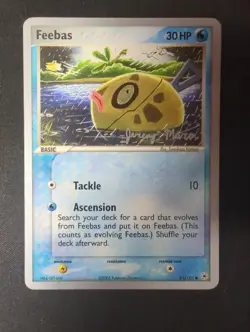 [HP] Feebas 61/101 2005 EX Hidden Legends Pokemon Card TCG World Championship - Image 1