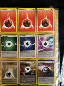 Pokemon TCG Vintage 2007 Energy Card Lot Regular & Holographic - Image 1