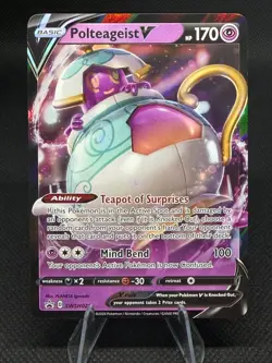 Polteageist V SWSH021 SWSH: Sword & Shield Promo Cards Holo - Image 1