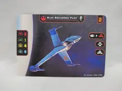 X-Wing Blue Squadron Pilot Alt Art Promo Card - Image 1