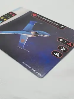 X-Wing Blue Squadron Pilot Alt Art Promo Card - Image 4