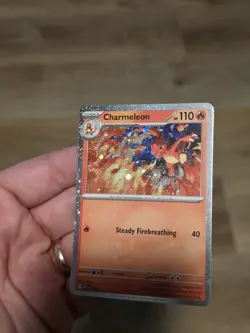 Charmeleon 079 SWIRL🌀Chaos Rising Black Star Promo Cosmos Holo Pokemon Card NM - Image 1