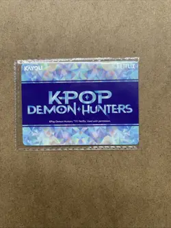 Kayou Trading Card KPop Demon Hunters Classic Promo HUNTR/X KPDH01-PR2-01 SEALED - Image 2