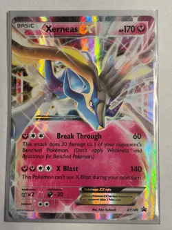 Xerneas EX - XY149 - Ultra Rare XY Promos - Pokemon Card - LP - Image 1