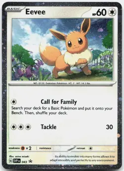 Eevee Promo SV: Scarlet & Violet Promo Cards 043 NM - Image 1