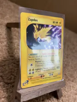 Pokemon Zapdos 44/147 Non Holo Base Card Rare EX Aquapolis 2002 Near Mint - Image 3