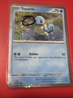 SWIRL !!! Squirtle - 048 (Cosmos Holo) 048 Sv: Scarlet & Violet Promo Cards - Image 2