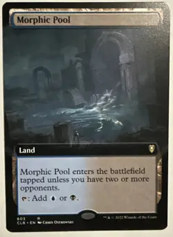 Morphic Pool (Extended Art) Commander Legends: Battle for Baldur's Gate Regular - Image 1