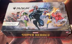 Mtg Marvel Super Heroes Play Booster Box New Sealed - Image 1