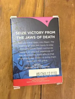 Venom Spider-Man Magic the Gathering Purple Welcome Deck SDCC 2025 Exclusive - Image 2