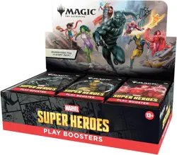 MTG Marvel Super Heroes Play Booster Box 30 Packs Magic The Gathering - Image 1