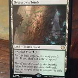 Overgrown Tomb, Lorwyn Eclipsed, Regular,MTG, #266, NM++ - Image 1