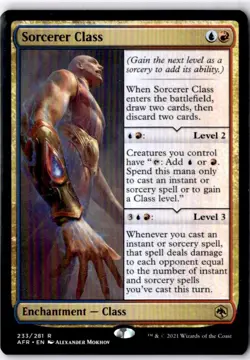Sorcerer Class 233 Adventures in the Forgotten Realms Magic: The Gathering NM - Image 1