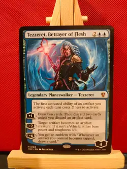 Tezzeret, Betrayer of Flesh - Murders at Karlov Manor - Mythic - NM - MTG - Image 1