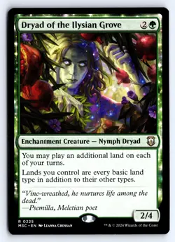 Dryad of the Ilysian Grove 225 Commander: Modern Horizons 3 Magic NM - Image 1