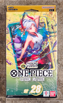 One Piece TCG Starter Deck ST-28 Yamato Green/Yellow New Sealed English - Image 1