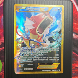 The Pokemon Company Gyarados EX Secret Rare Full Art Holo 123/122 Eng - Image 1