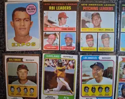 1960’s and 70’s Topps Baseball Card Lot 24 cards POOR condition - Image 4