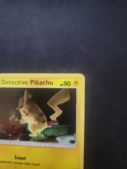 Detective Pikachu 10/18 2019 Holo Rare Pokemon Card TCG - Image 4