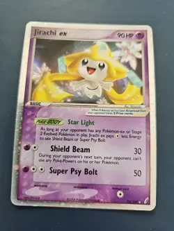 Jirachi EX 2006 Holo Crystal Guardians 94/100 Rare Pokemon Card TCG - Image 1