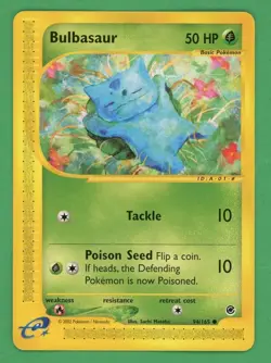 Bulbasaur Pokemon Expedition Non-Holo 95/165 - Image 1