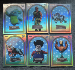 2025 Topps 30 Years Of Toy Story Base Foil Lot 35 Cards w/ Dupes - Image 1
