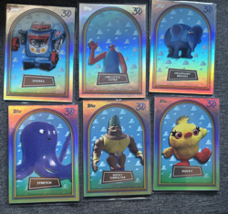 2025 Topps 30 Years Of Toy Story Base Foil Lot 35 Cards w/ Dupes - Image 3