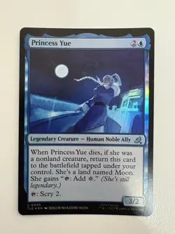 Princess Yue Foil MTG Magic the Gathering Card NM Near Mint TLE - Image 1
