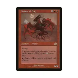Avatar of Fury MTG Prophecy Rare LP Lightly Played Single Card - Image 1