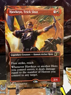 Hawkeye, Trick Shot (0506) [Marvel Super Heroes] NF MTG - Image 1