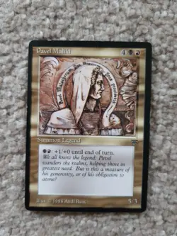 MTG 1 x Pavel Maliki - Legends - Image 1