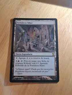 MTG - Kher Keep - Time Spiral - NM - Spanish Edition - Image 1