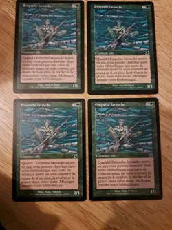 MTG - 4x Fierce Empath - Scourge - NM - French Edition - Image 1