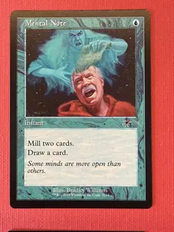 Mtg SLD Secret Lair DANDAN — Mental Note — NM. - Image 1