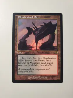 MTG Magic Bloodstained Mire 435 Retro Frame Modern Horizons 3 NM - Image 1
